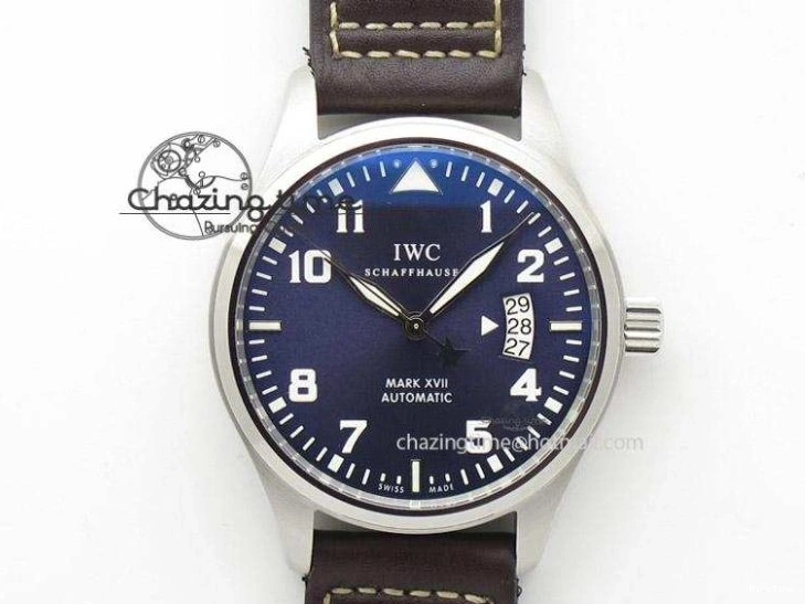 MIROTIME 0401 Modern PILOT IW389001 ZF 1:1 Best Edition Ceramic Case Black Dial on Nylon Strap A7750 (Same Function As Genuine) 7158